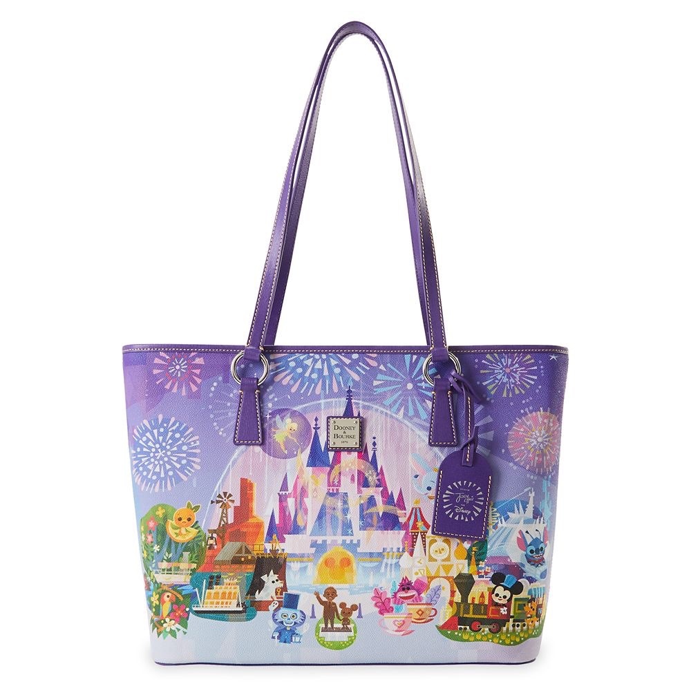 Dooney Bourke Disney Parks Joey Chou Magic Kingdom Castle Tote NWT
